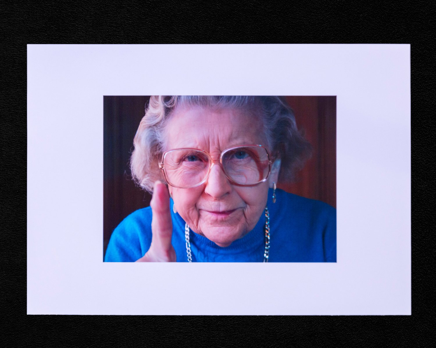 'She looks like the Queen in this photo.' - Andrew Buckman